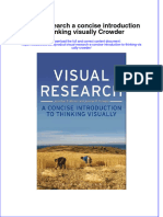 (Download PDF) Visual Research A Concise Introduction To Thinking Visually Crowder Online Ebook All Chapter PDF