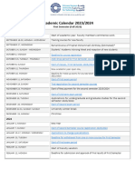 Academic Calendar Enen 2023 2024