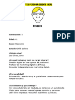 Plantilla Buyer Persona