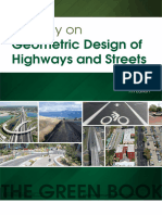 A Policy on Geometric Design of Highways and Streets