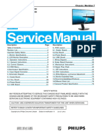 Service manual Philips 242B7QPTEB93