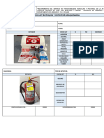 FORMATO CHECK LIST BOTIQUIN Y EXTINTORES MAQUINARIA