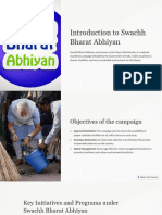 Introduction To Swachh Bharat Abhiyan
