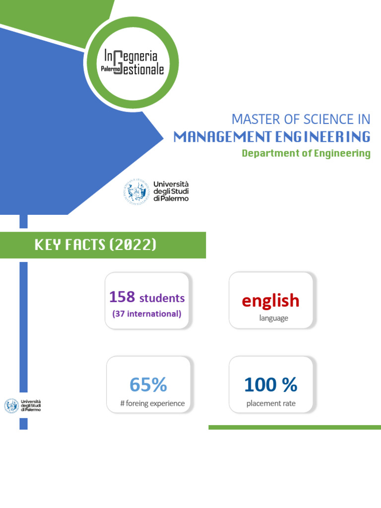 MSc in Management Engineering | PDF | Analytics | Master Of Science