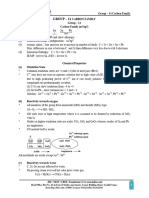 Group-14th Elements - JH Sir PDF