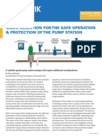 Valve Selection For The Safe Operation Protection of The Pump Station 012322