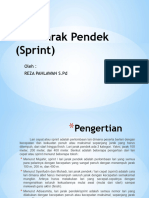 Lari Jarak Pendek (Sprint)