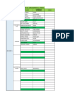 Grupos Sexto Semestre Tsho 2020 1 P