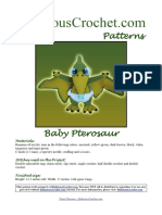 Baby Pterosaurio DC Ingles