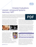 Twins First Trimester Voluson Harmony Nipt