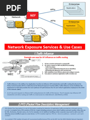 NEF ServicesUse Cases Final