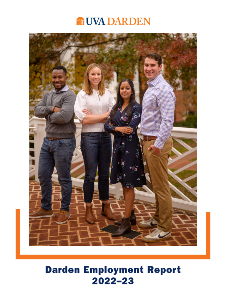 Darden MBA Career Success Report | PDF | Master Of Business ...