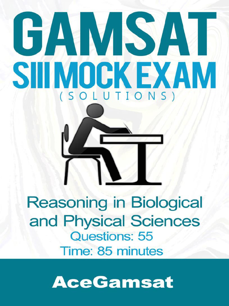 GAMSAT Mock Exam Solutions Guide | PDF | Capacitance | Buoyancy