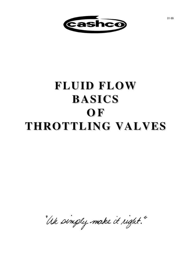 The Basics of Throttling Valves Understanding Fluid Behavior and