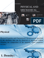 Definitions - Physical and Mechanical