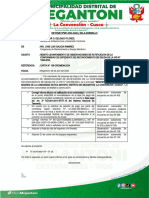 Informe Nºlevantamiento de Observaciones de Reconocimiento 1401 Carta 136