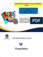 Kelompok 1 Modul 1 Hakikat Bahasa