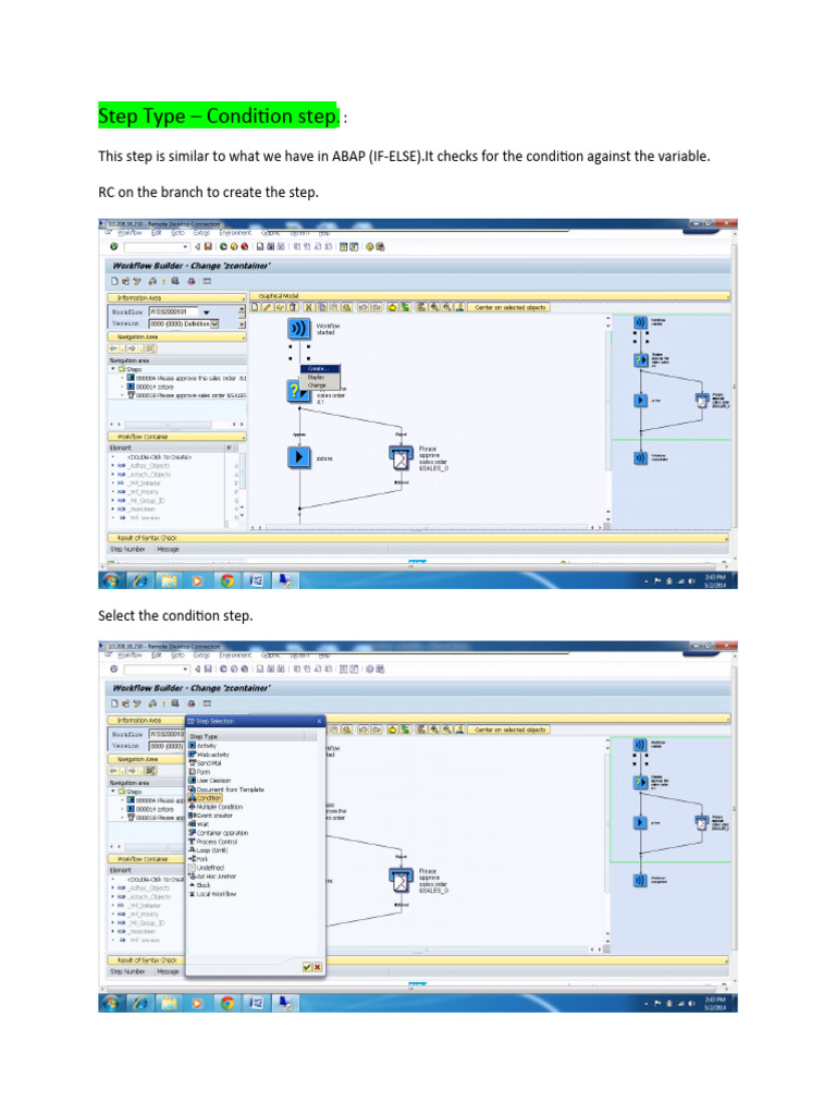 Condition Step Workflow Testing Guide | PDF | Computers