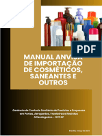 Manual de Importação de Cosméticos, Saneantes e Outros - Final - 1.1 At6524