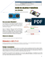 Guia Del Sensor Ultrasonico y Leds