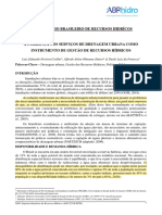 Cobrança Nos Serviços de Drenagem Urbana