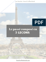 Ebook Le Passé Composé en 5 Leçons