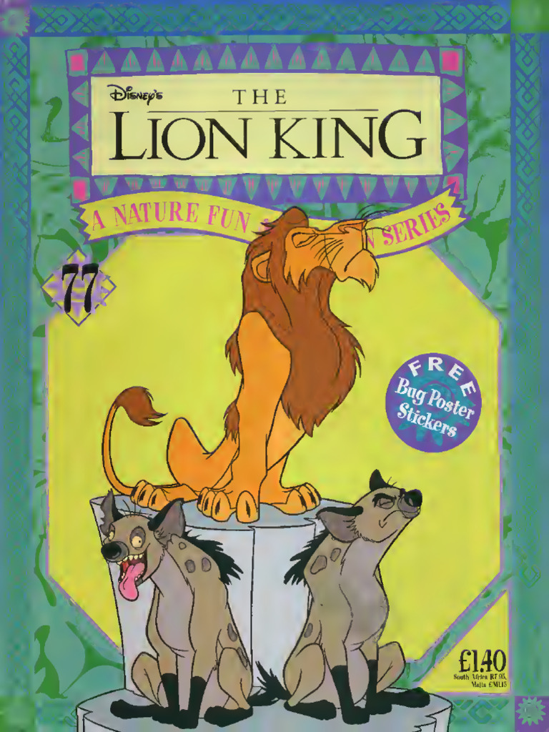 The lion king a nature fun and learn series 77 pdf coral reef