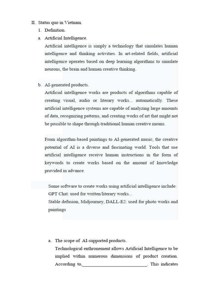 Effective narrative reports using AI