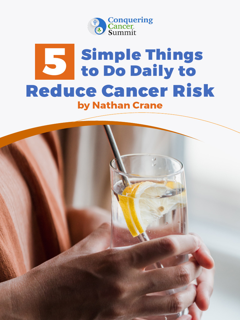 5 Simple Things To Reduce Cancer Risk | PDF | Cancer | Intermittent Fasting