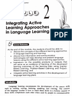 TTL2 Integrating Active Learning Approaches in Language Learning Lesson 12