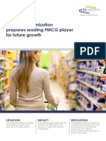 Leading FMCG Player For Future Growth