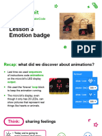 First Lessons With Make Code and The Micro Bit 3 Slides