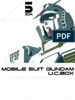 MS Encyclopedia Mobile Suit Gundam U.C. Box