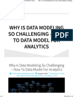 Why Is Data Modeling So Challenging - How To Data Model For Analytics - Seattle Data Guy