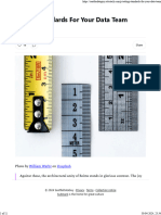 Setting Standards For Your Data Team