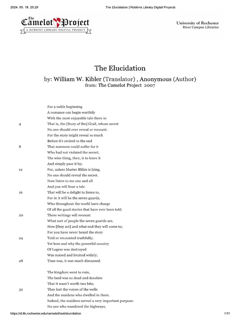 Elucidation | PDF