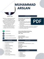 Muhammad Arslan CV - BBA-2