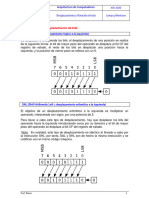 Desplazamiento y Rotacion de Bits