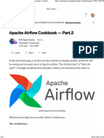 Apache Airflow Cookbook - Part.2. in The Last Article Part.1 We Have See - by M K Pavan Kumar - Towards Dev