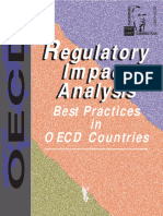 Regulatory Impact Analysis. Best Practices in OCDE Countries