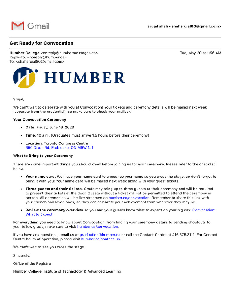 Convocation Invitation Pdf