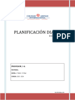 Planificación Diaria PAI. LOMLOE. Unidad1. 2023-2024