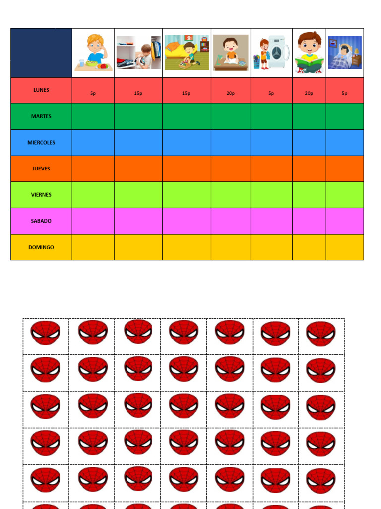 Ficha de Rutinas | PDF