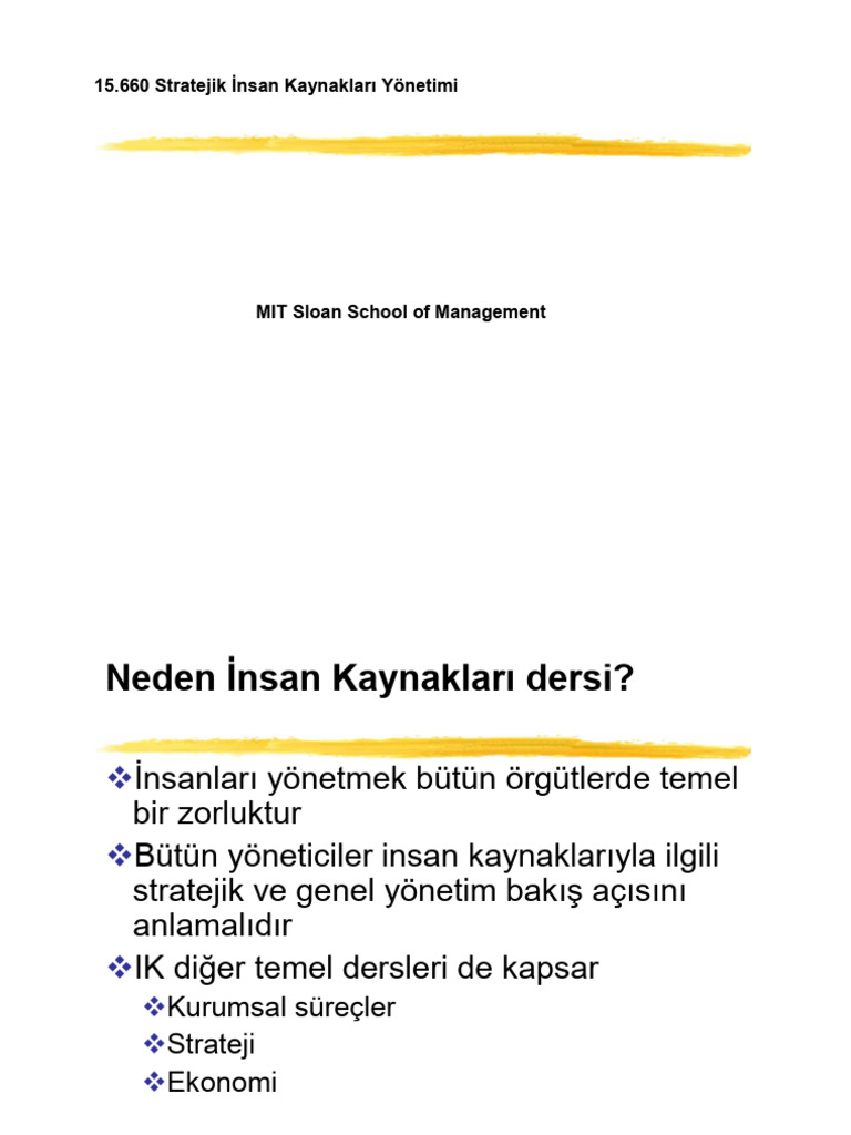 İnsan Kaynaklari Hakkinda Bi̇lgi̇ | PDF