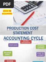 Production Cost Statement Example | PDF | Cost Of Goods Sold | Business ...
