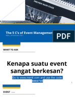 The 5 Cs of Event Managementpptx