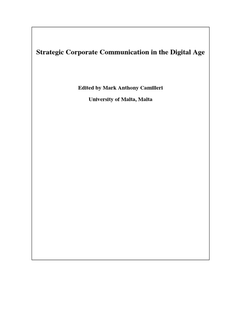 First part of book digital corporate communication pdf digital