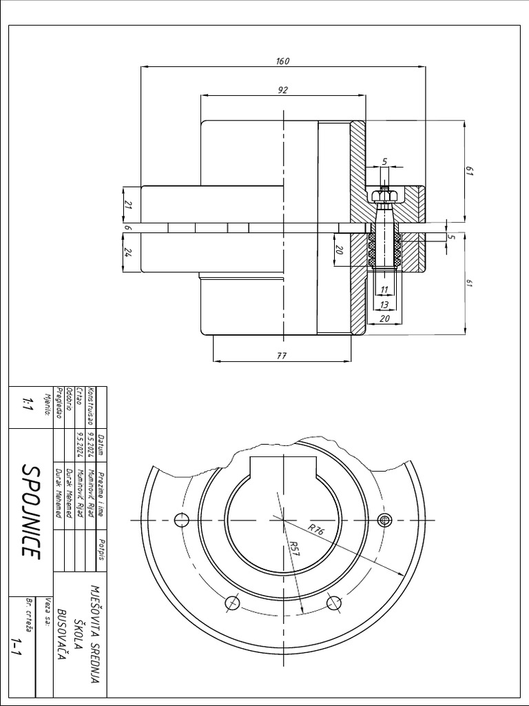 Kompletni Crtez - GR 2 | PDF
