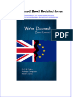 (Download PDF) Were Doomed Brexit Revisited Jones Online Ebook All Chapter PDF