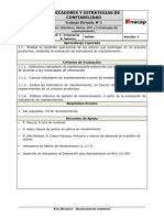 TD 1 Objetivo - Meta - KPI - Estrategias de Mantenimiento